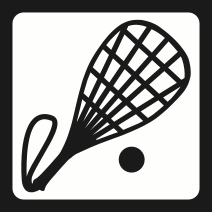 Icon Racquetball Racquet - I Am Decals