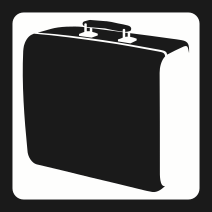 Icon Suitcase 2 - I Am Decals